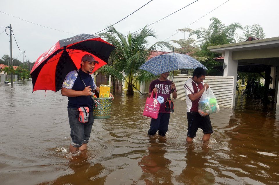 Pusat penempatan sementara banjir Terengganu kekal sebuah di Dungun