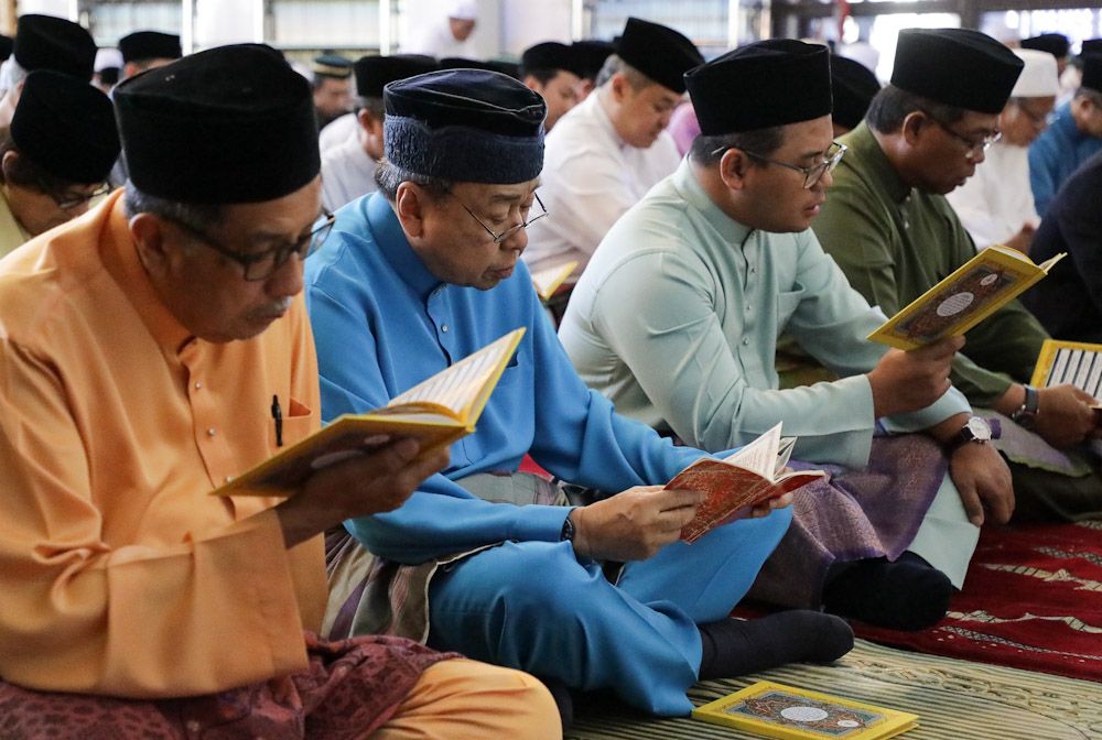 Sultan Selangor hadiri majlis bacaan Yasin