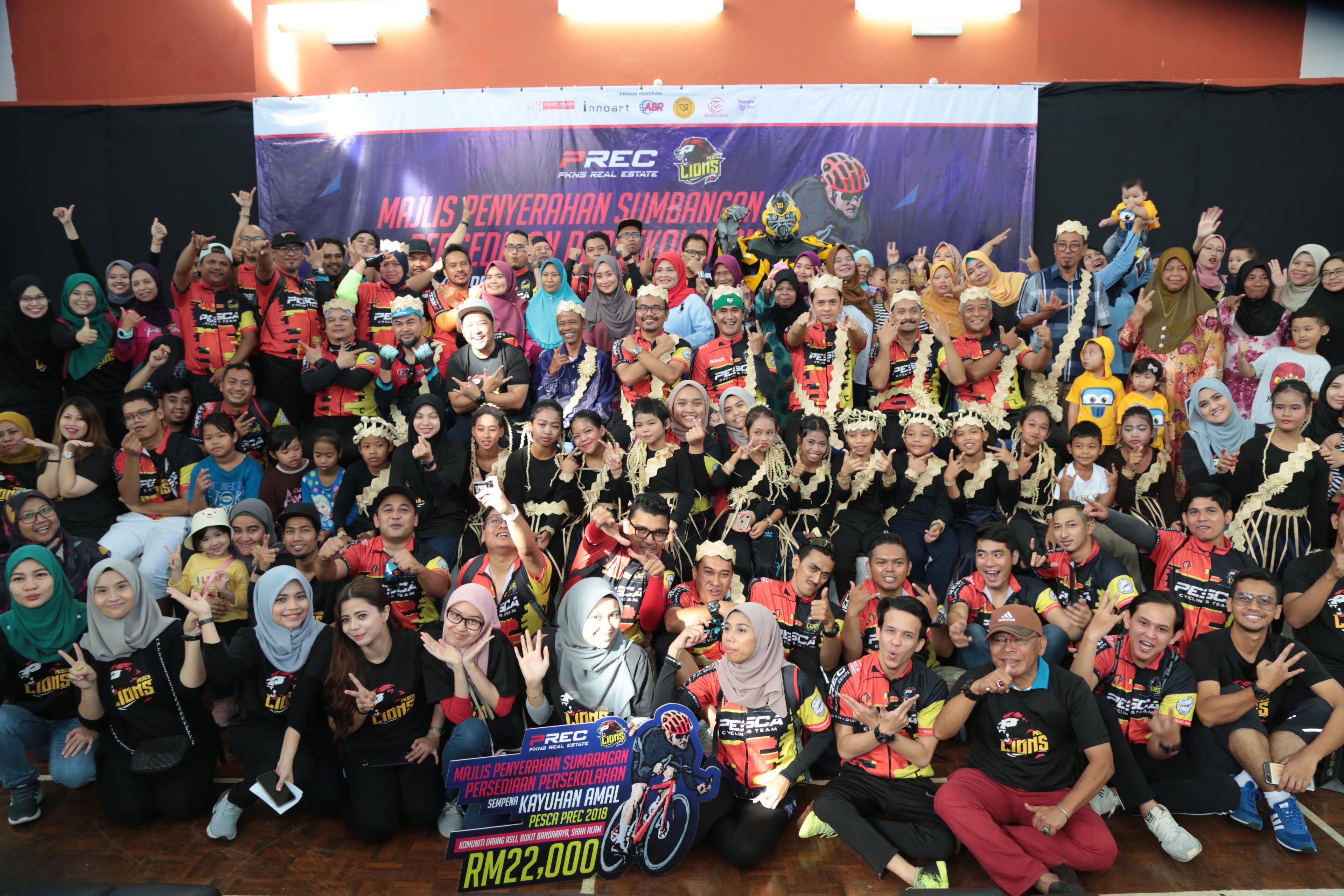 PKNS PREC sumbang RM22 ribu kepada Orang Asal