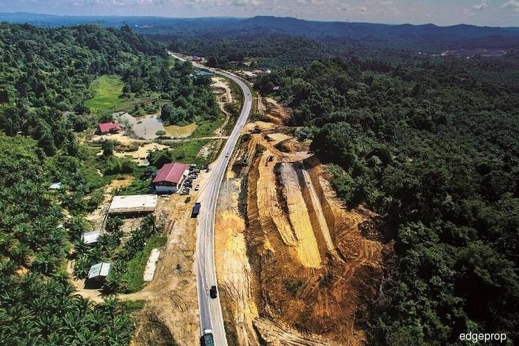 Mendapan tanah tak jejas projek Pan Borneo