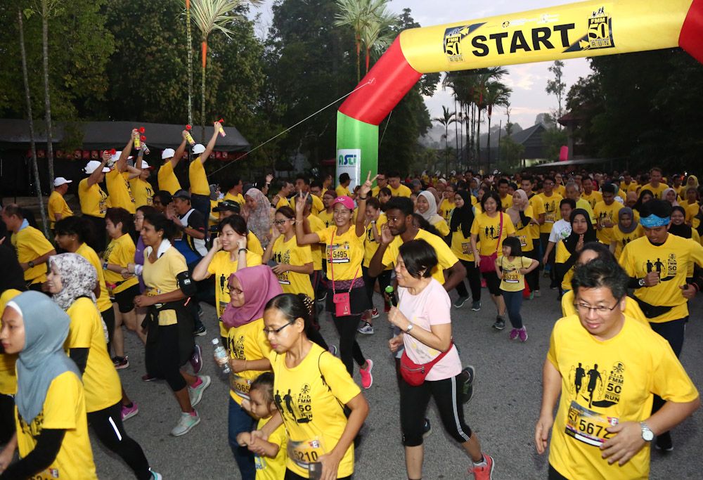 'FMM 50th Anniversary Run’ himpun lebih 2,000 peserta