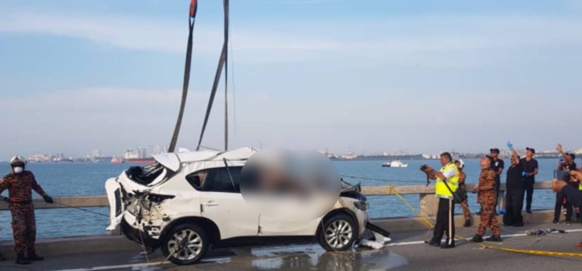 Polis: Siasatan kemalangan SUV jatuh ke laut belum lengkap