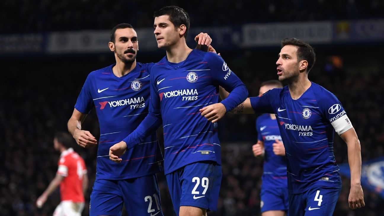 Piala FA: Morata, Fabregas bantu Chelsea mara