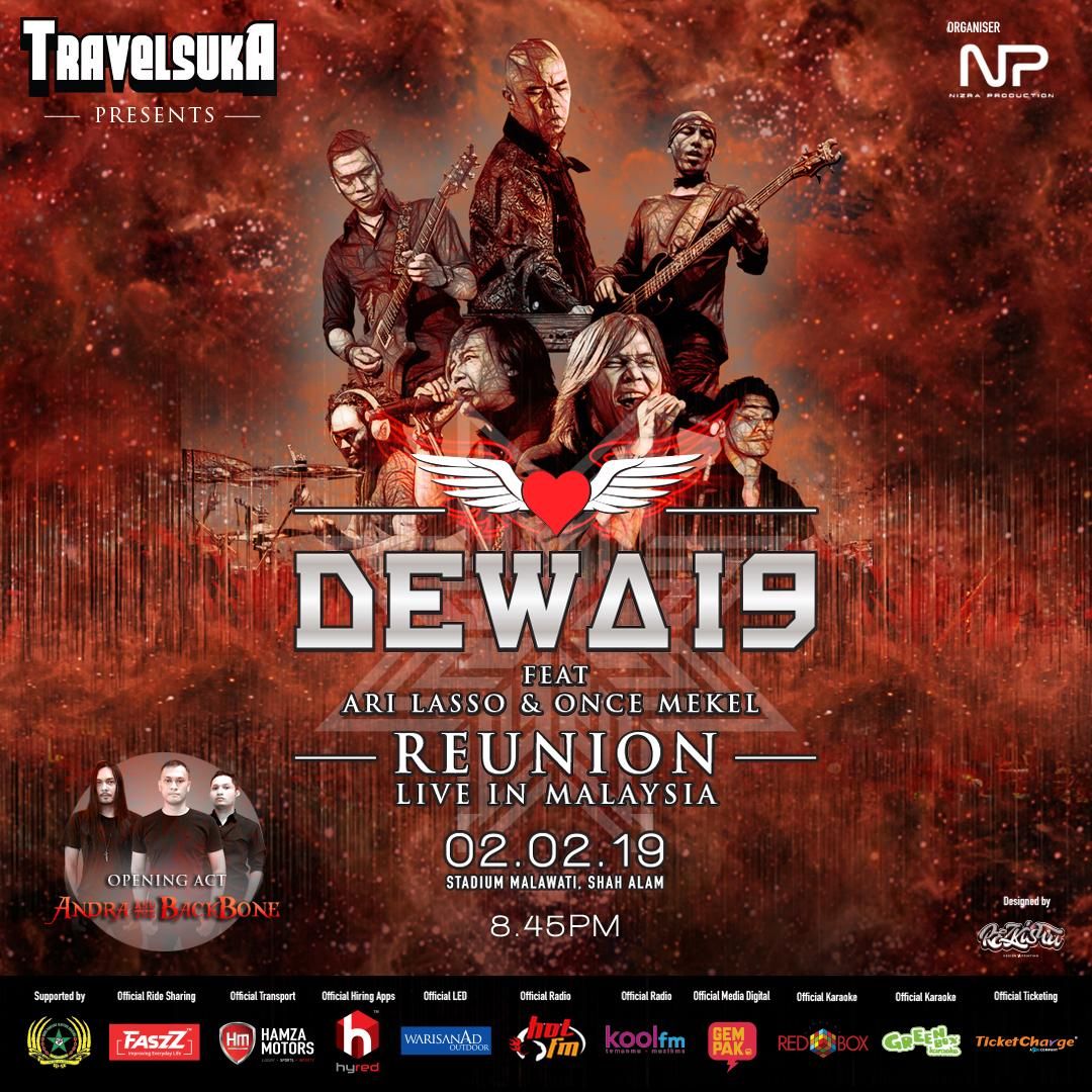 Konsert Dewa 19 bantu usaha banteras dadah