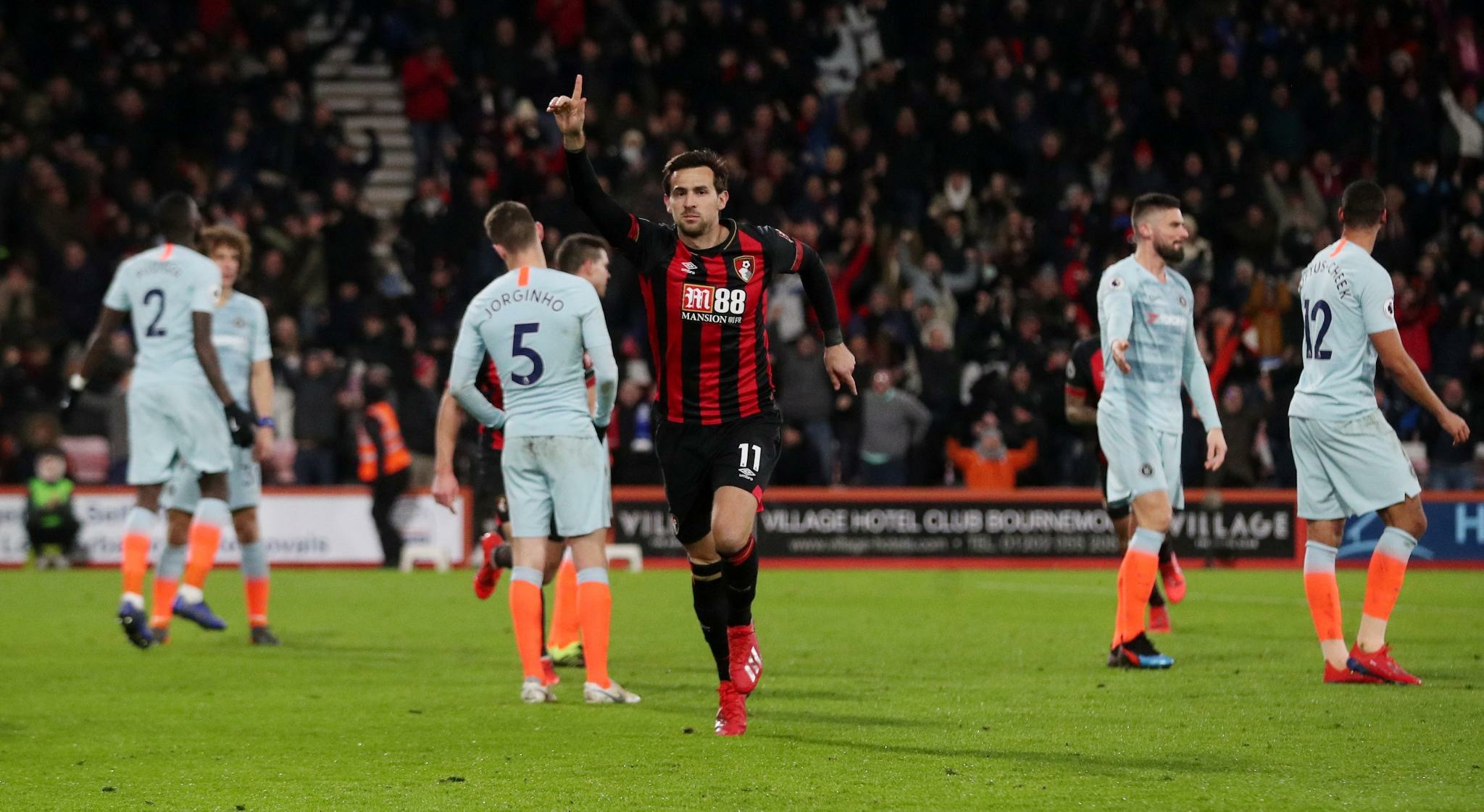 AFC Bournemouth ajar Chelsea di laman sendiri