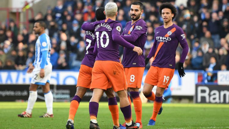 EPL: City benam Huddersfield, terus kejar Liverpool