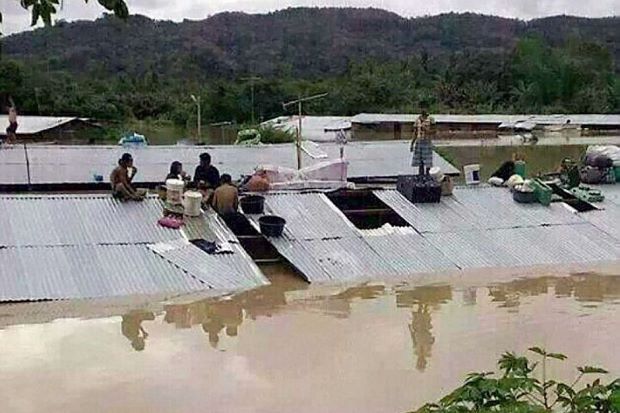 FLOODS FORCE CLOSURE OF SEVEN SCHOOLS IN SABAH