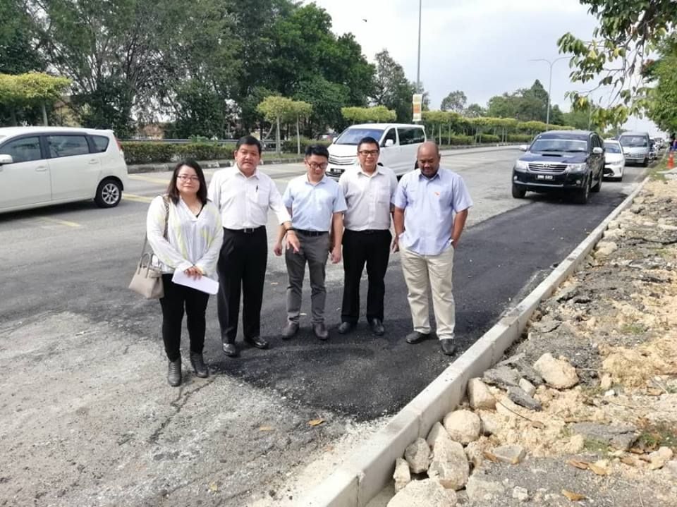 许来贤：耗费逾500万  皇冠城双溪龙镇道路提升