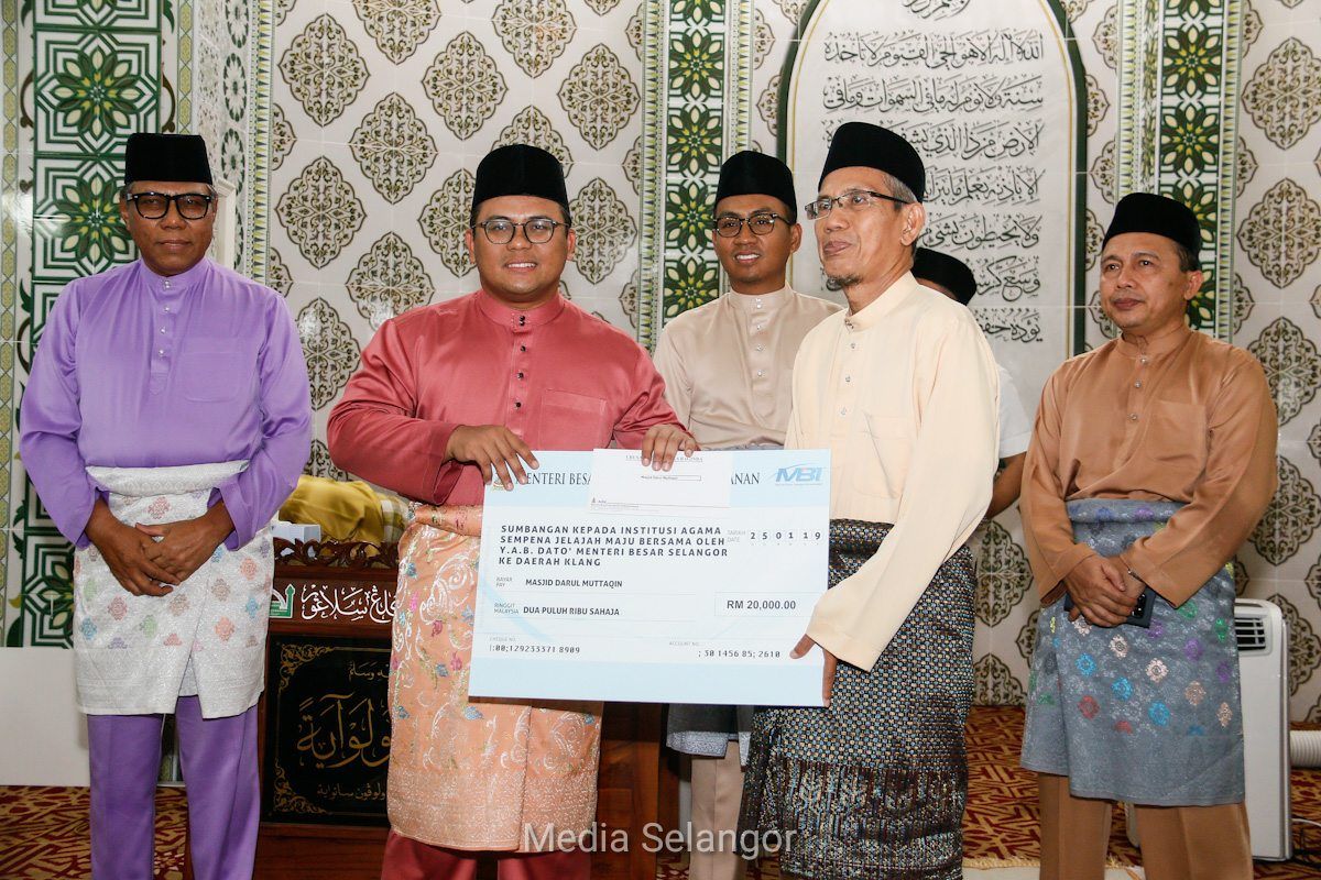 20 institusi Islam Klang terima sumbangan RM230,000