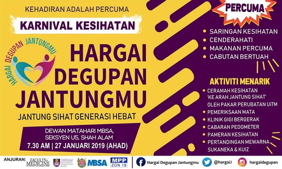 Jom sertai 'Hargai Degupan Jantungmu'