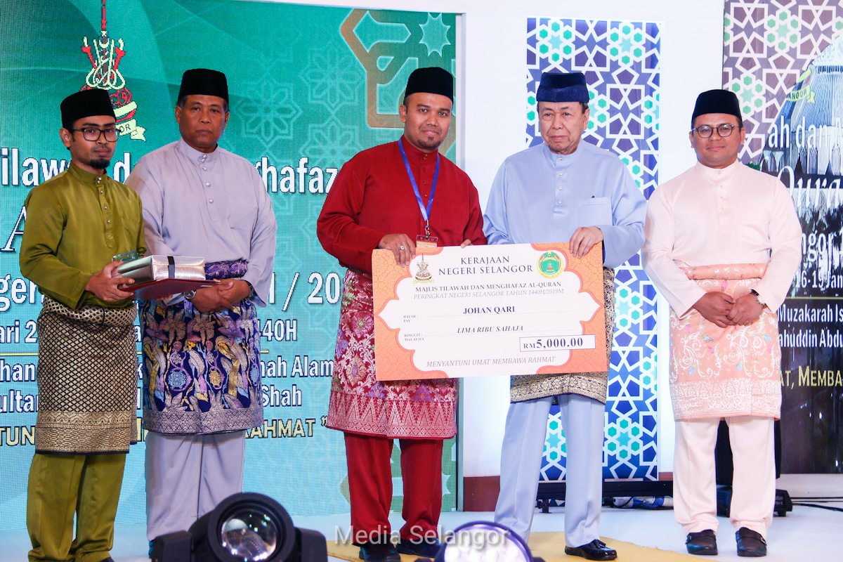 Sultan Selangor berkenan sempurna penutupan tilawah al-Quran