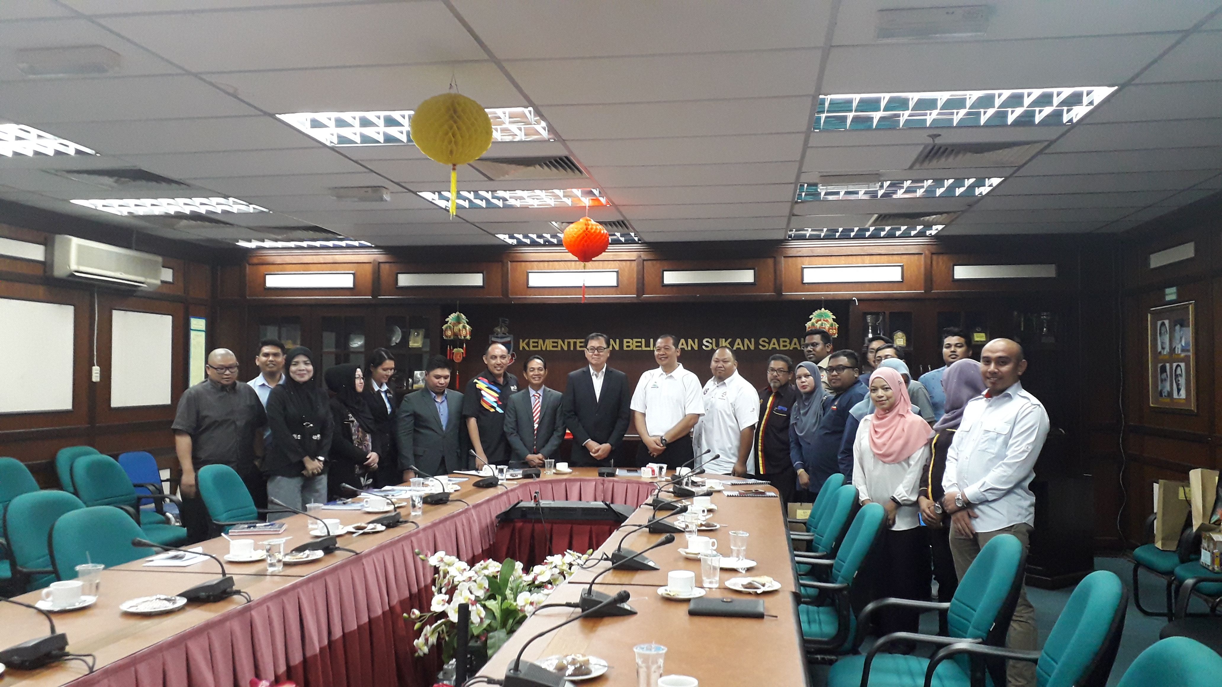 Selangor, Sabah kongsi misi dan visi majukan sukan negara