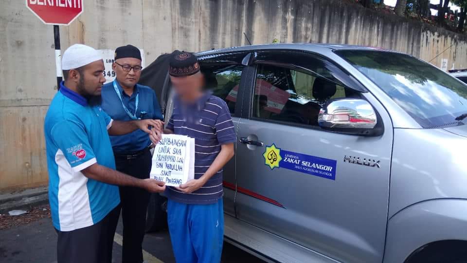 LZS tahan muallaf dakwa sakit buah pinggang