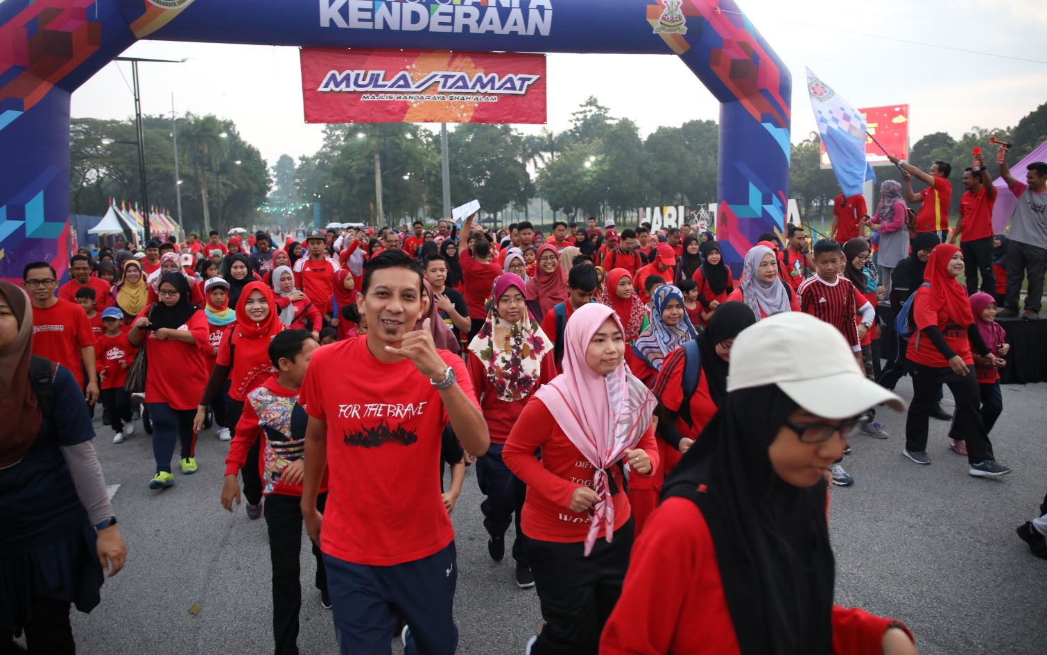 Lebih 3,000 meriahkan Shah Alam Hari Tanpa Kenderaan