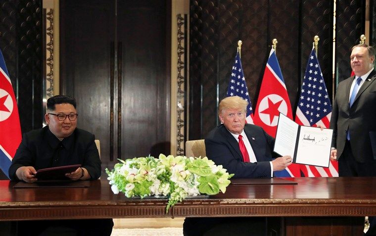 PREPARATIONS IN FULL SWING FOR TRUMP-KIM SUMMIT