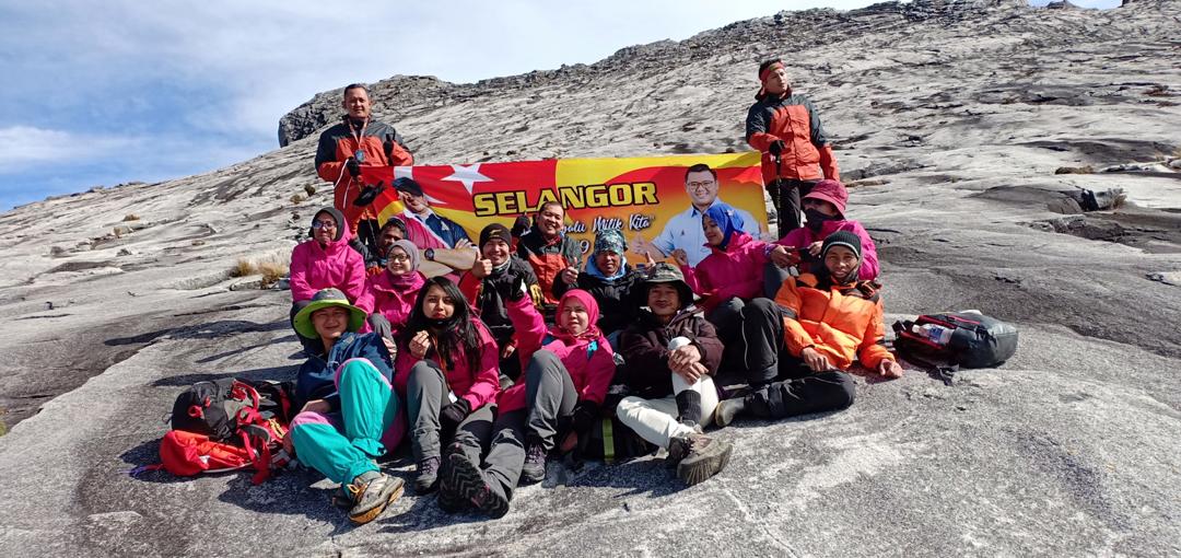 EXCO mahu kejayaan takluk puncak Kinabalu jadi inspirasi