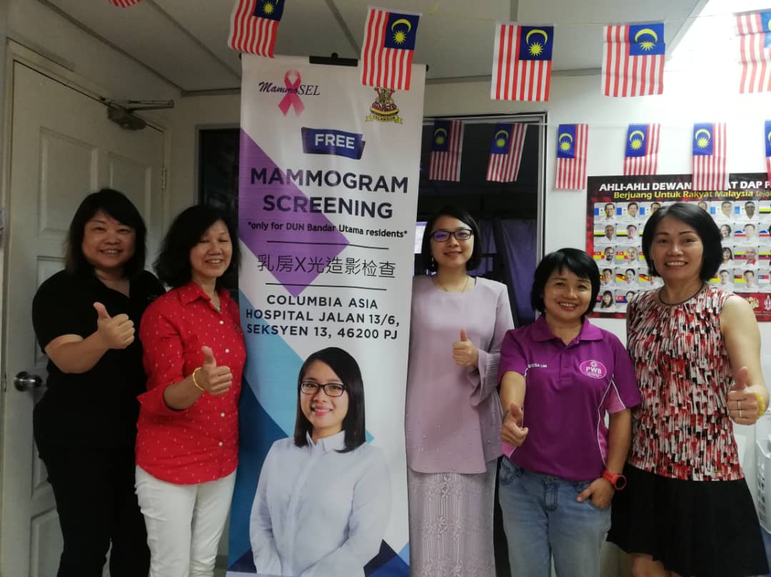 104 wanita DUN Bandar Utama jalani pemeriksaan mammogram