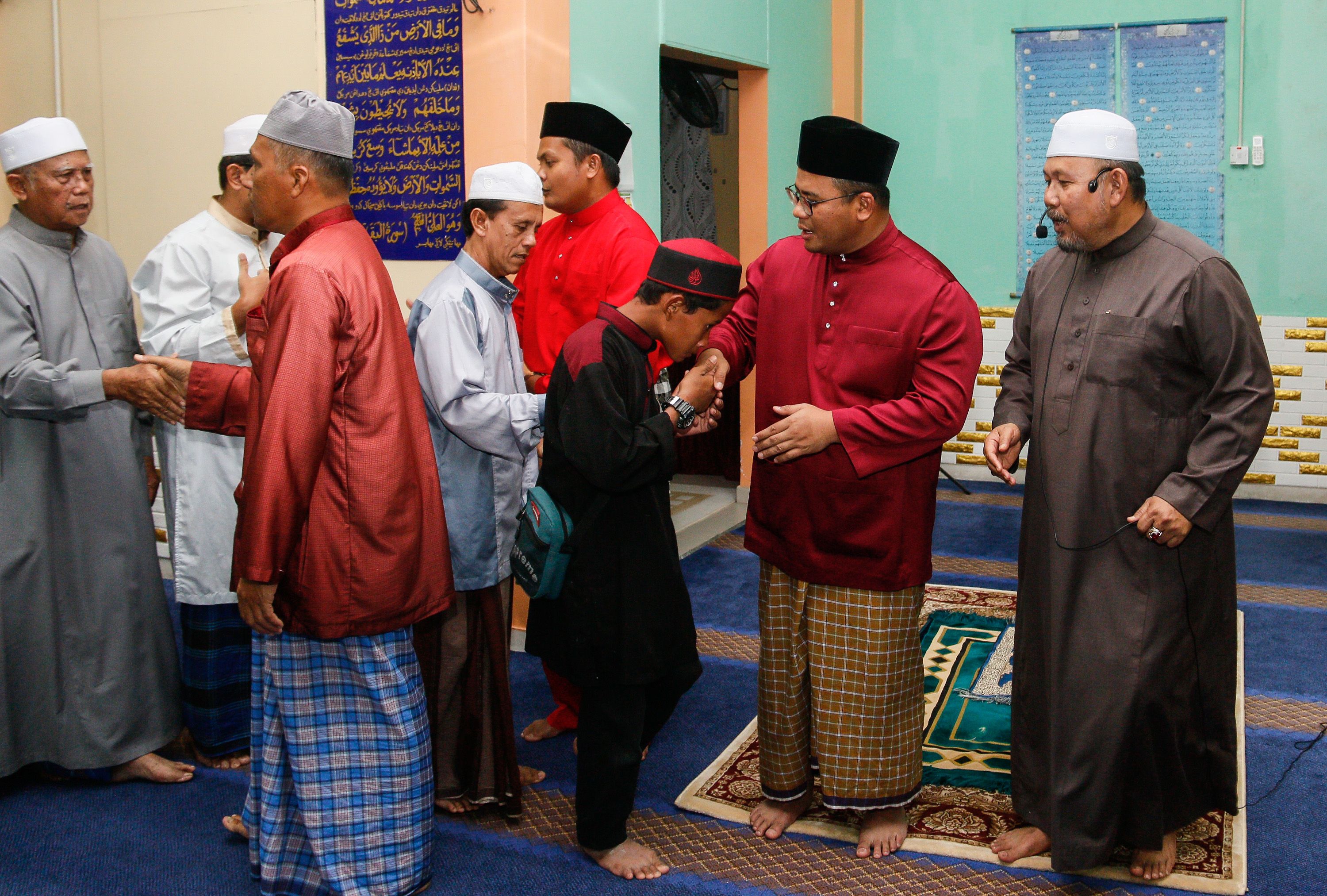 MB santuni kariah Masjid Jamek Kampung Pasir