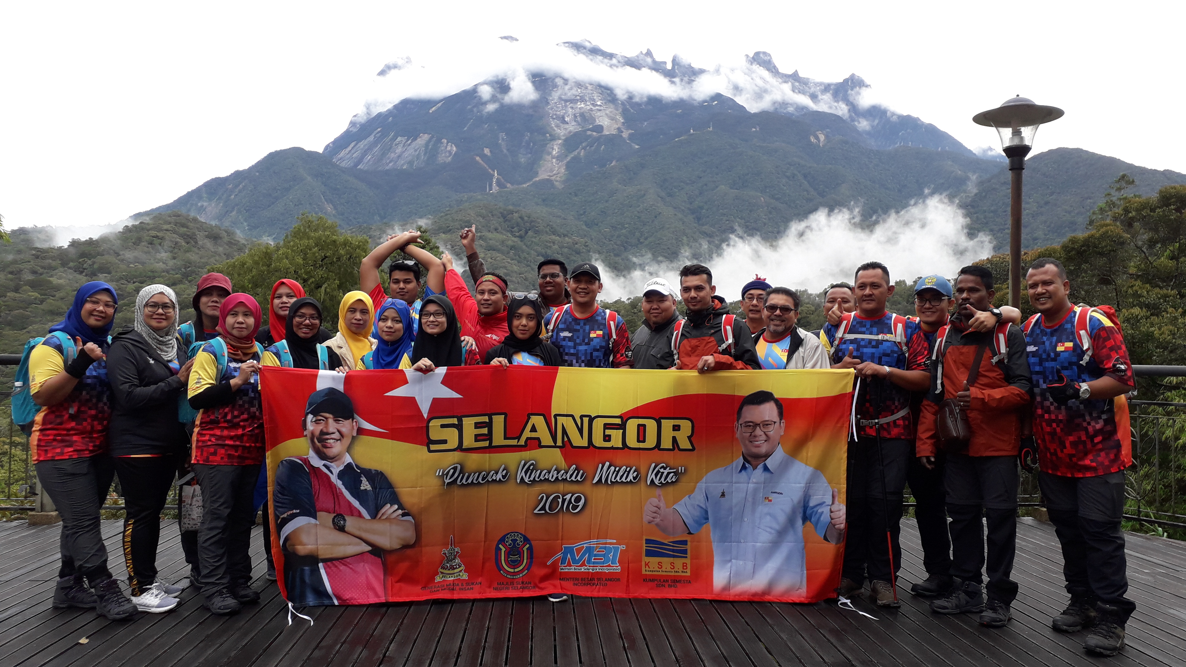 Misi Eksplorasi Belia Selangor ke puncak Kinabalu bermula