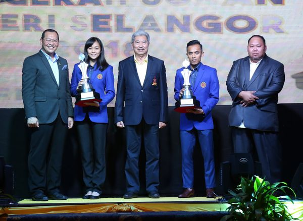 Farhan, Amy Kwan dinobat Olahragawan dan Olahragawati ASNS 2018