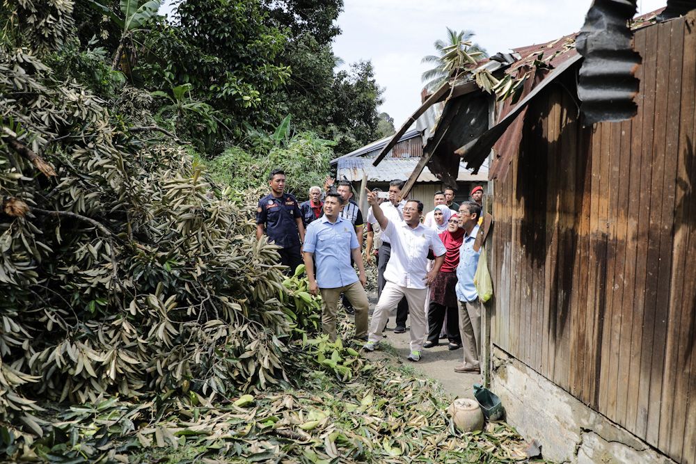 Pokok besar tumbang punca kediaman rosak teruk-MB