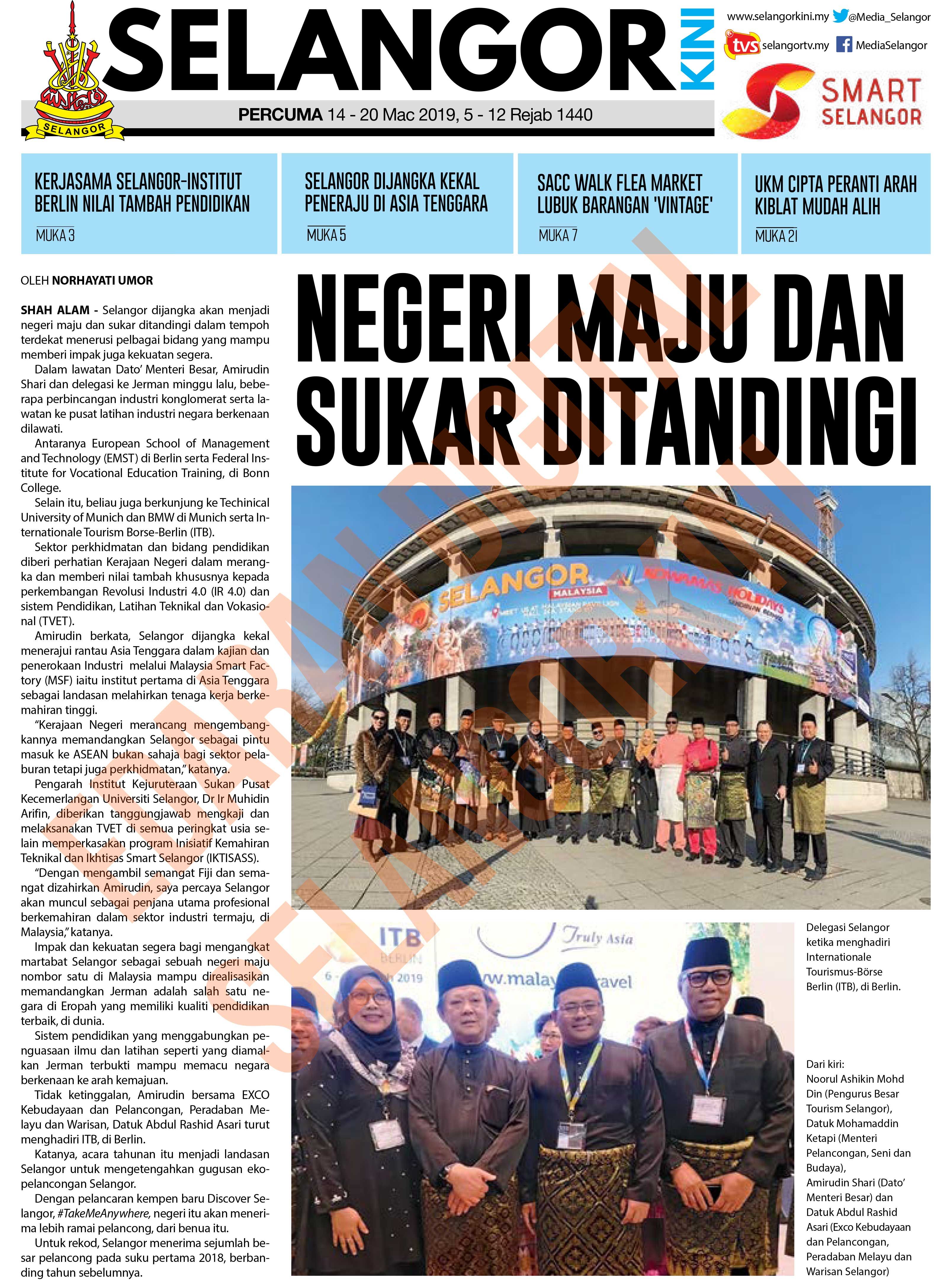 SelangorKini 14 - 20 Mac 2019