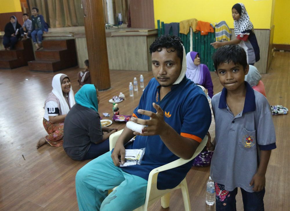 Mangsa: Ribut berlaku sekelip mata