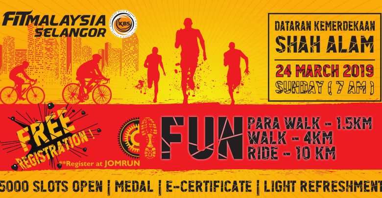 MBSA tutup sebahagian jalan sempena 'Fit Malaysia 2019'