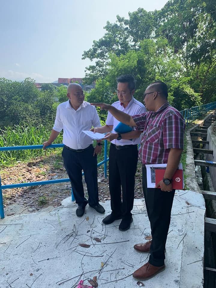 丽华镇花园防洪沟  次阶段工程5月动工　