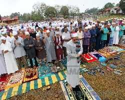 Penduduk Felda Chini tunai solat istisqa' memohon hujan