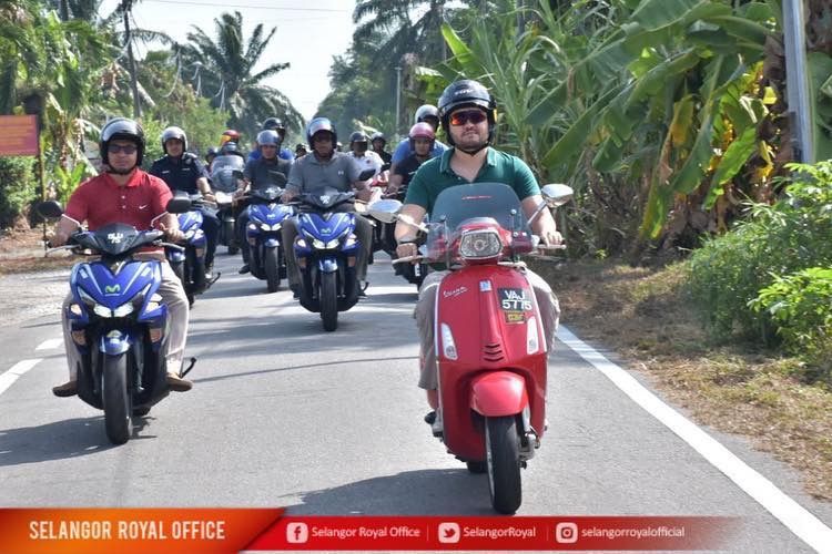 RMS tunggang Vespa jelajah Kuala Langat