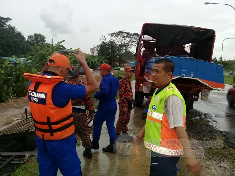 21 mangsa banjir dipindah di Bintulu