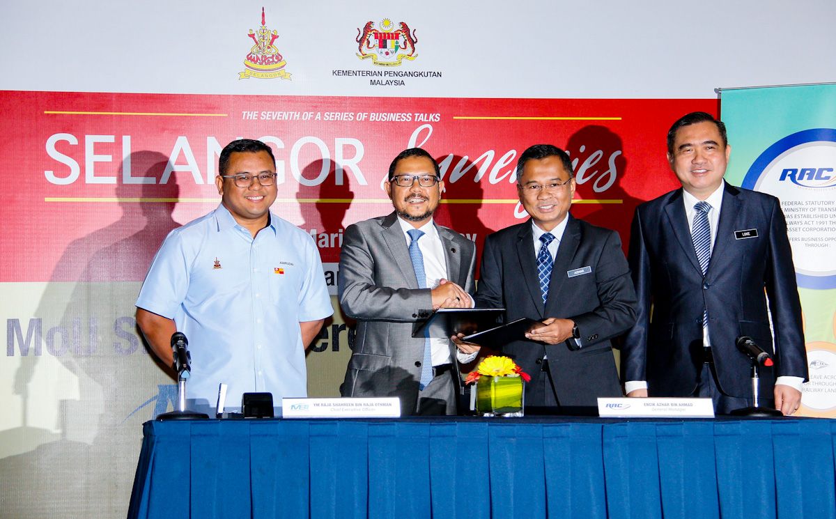 Kerjasama strategik MBI-RAC bangun aset kereta api
