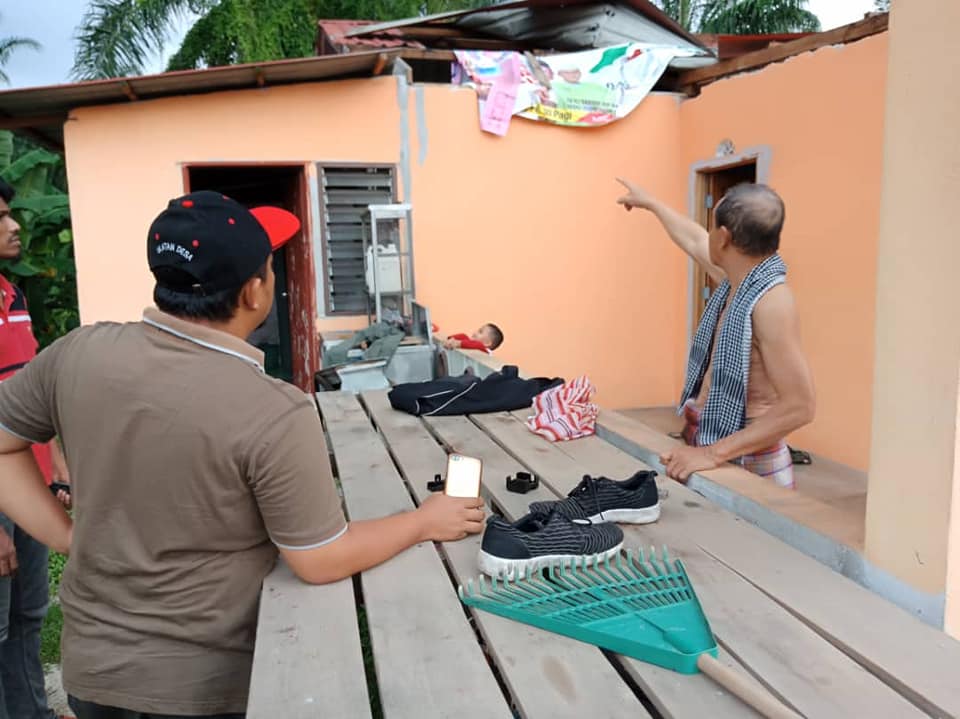 15 rumah terjejas akibat ribut di Sepang