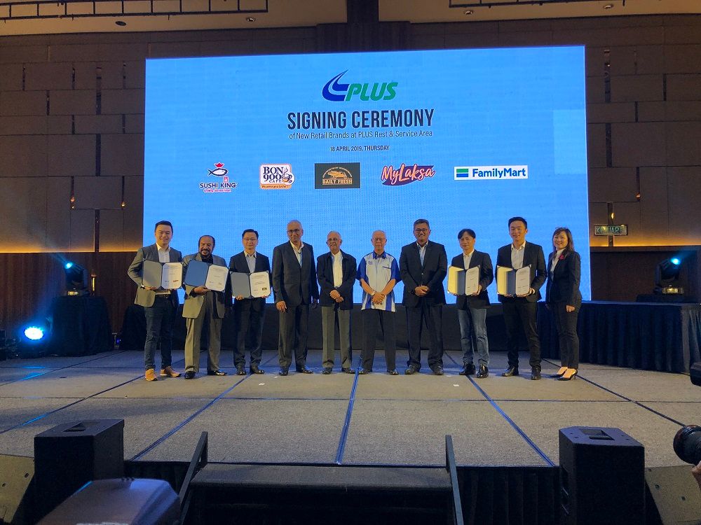 PLUS umum lima rakan niaga baharu