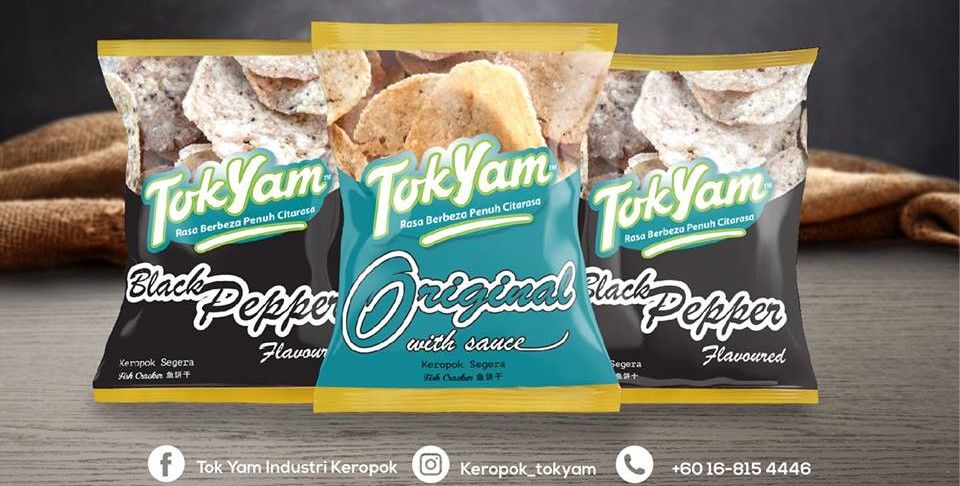 Keropok Tok Yam: Bersih, enak, garing