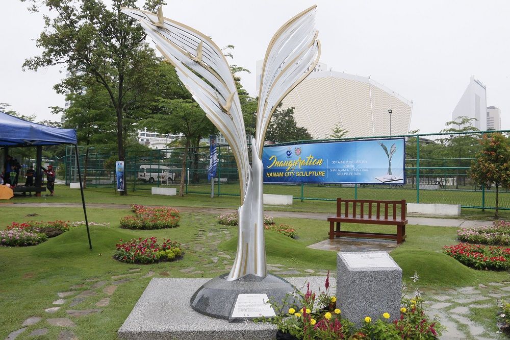 Arca pokok Ginkgo warnai Shah Alam