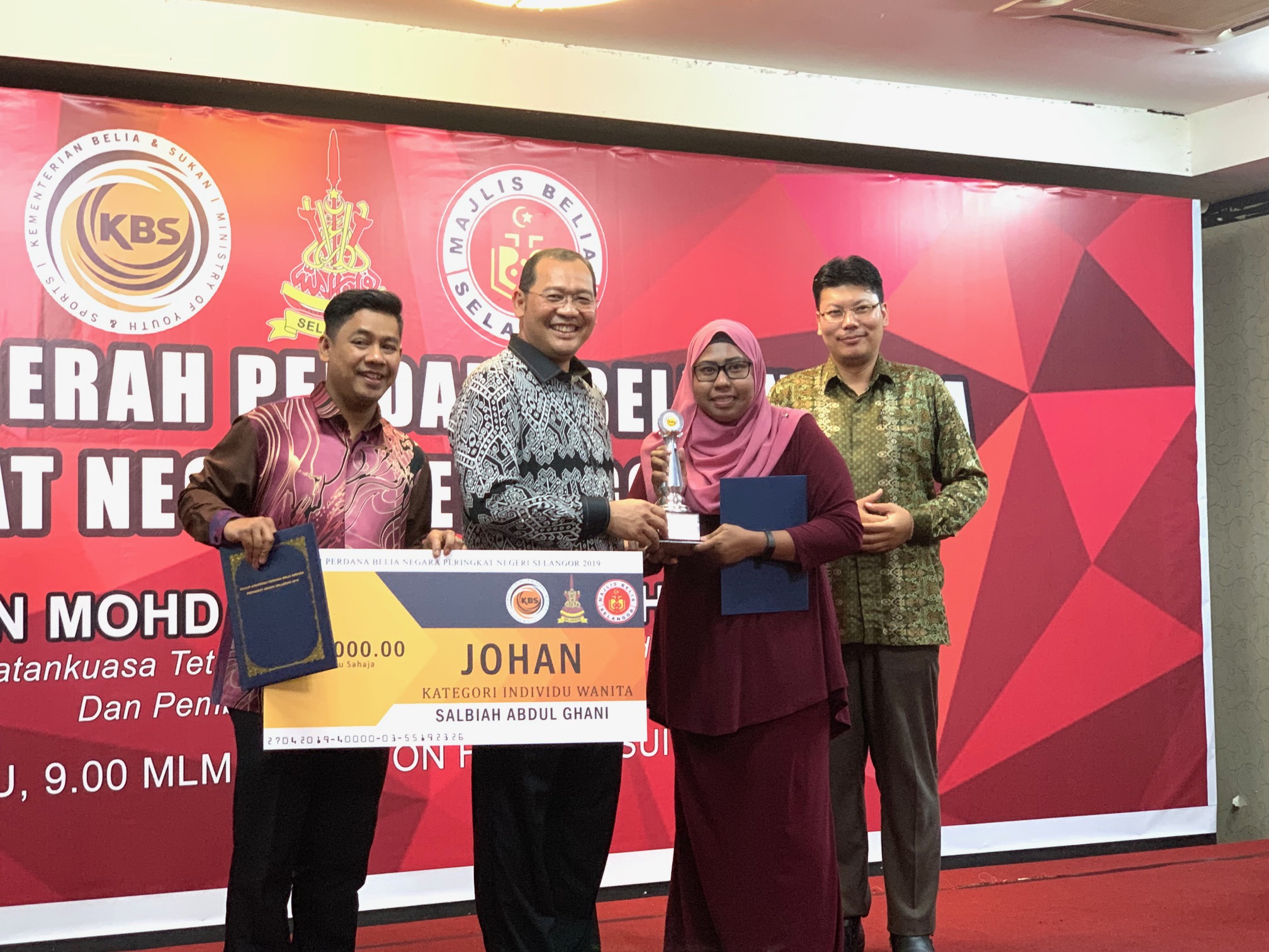EXCO mahu 3 juta belia Selangor bergiat aktif