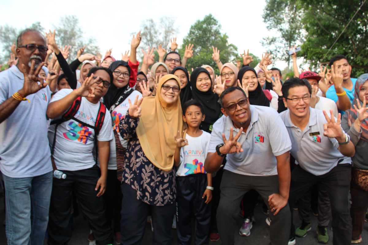Karnival 3W di Kuala Langat meriah