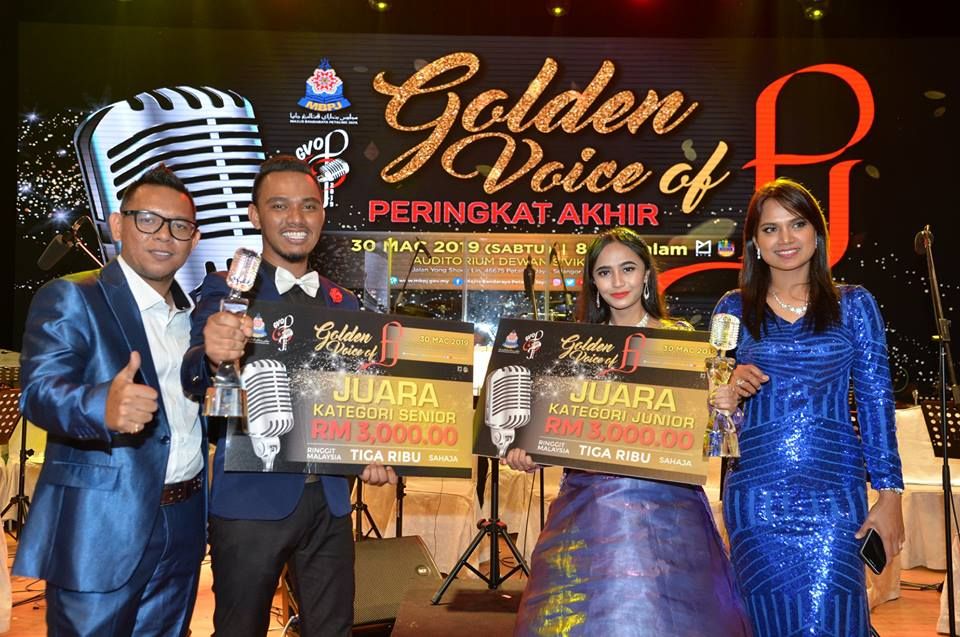 Nur Idayu, Elyazril Juara Golden Voice of PJ 2019