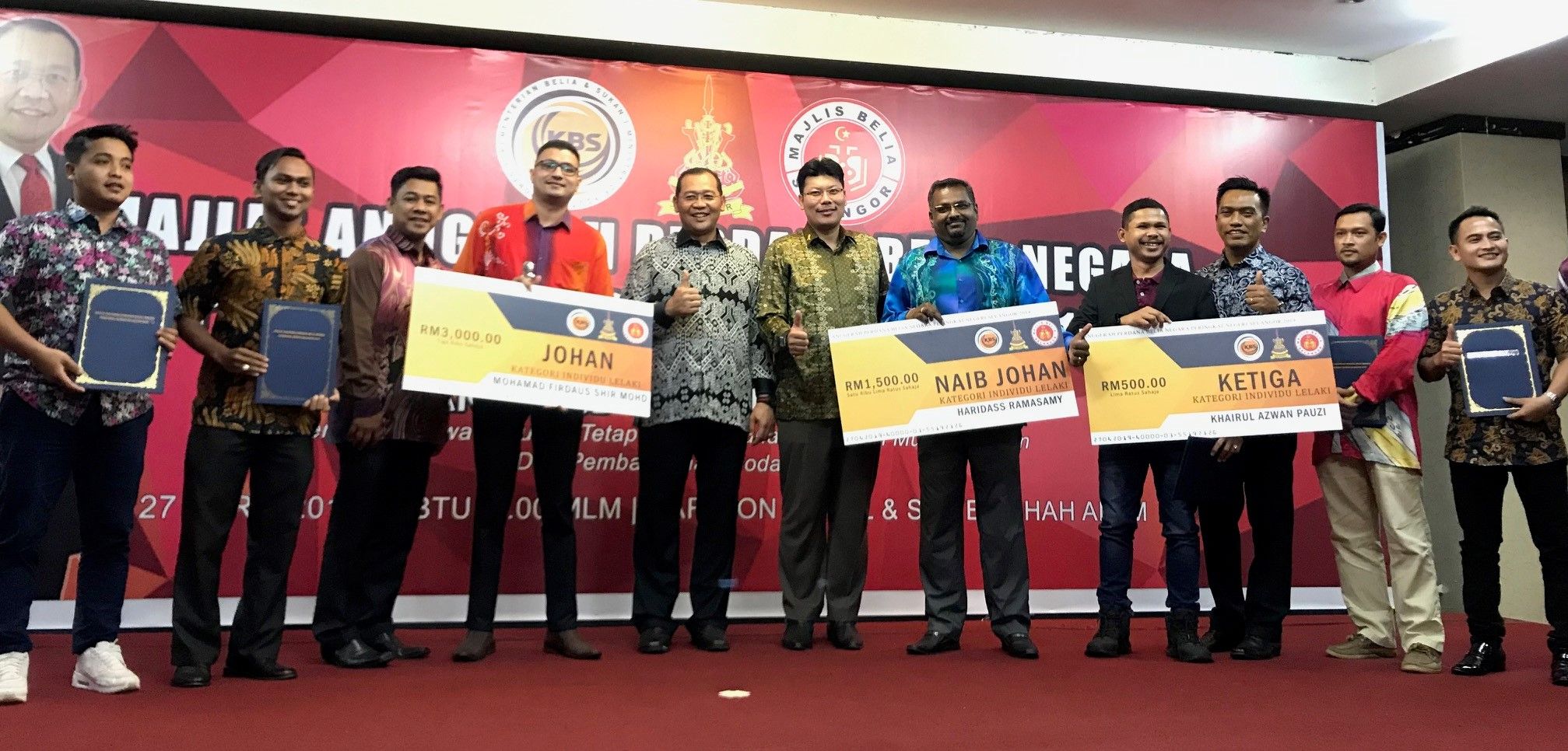 Pelopor Drag4U Hulu Selangor dinobat Belia Terbaik Selangor