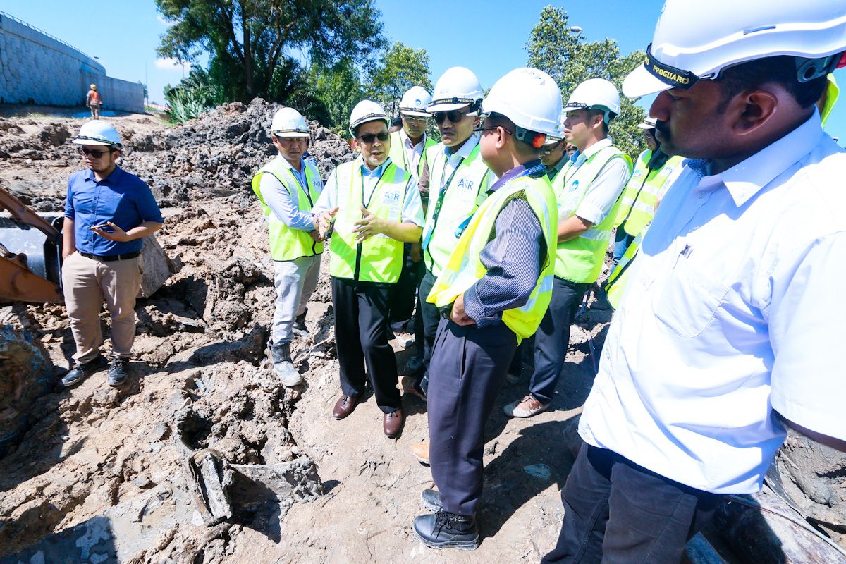74 lori air digerakkan salur bekalan air