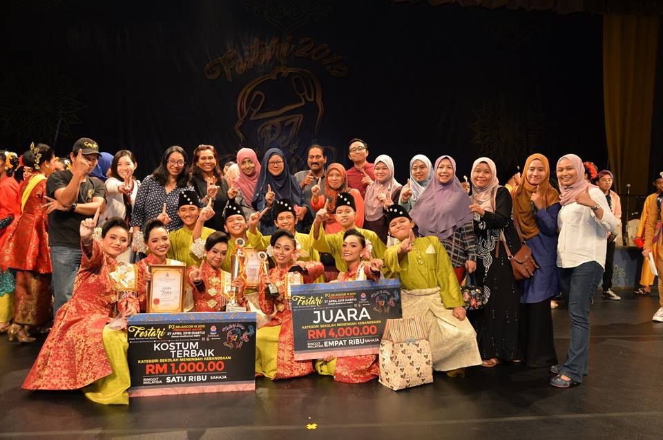 SK Taman Medan, SMK Sultan Abdul Samad juara Festari PJ 2019