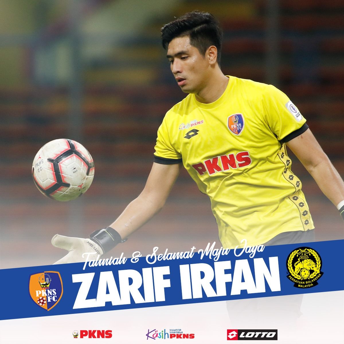 Cheng Hoe panggil Zarif Irfan ganti Hafizul Hakim