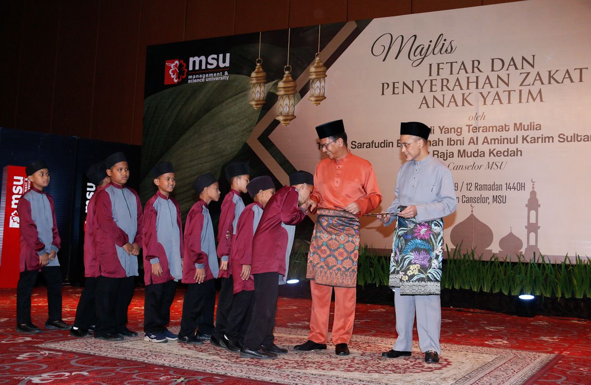 Raja Muda Kedah berkenan agih zakat lebih RM170,000