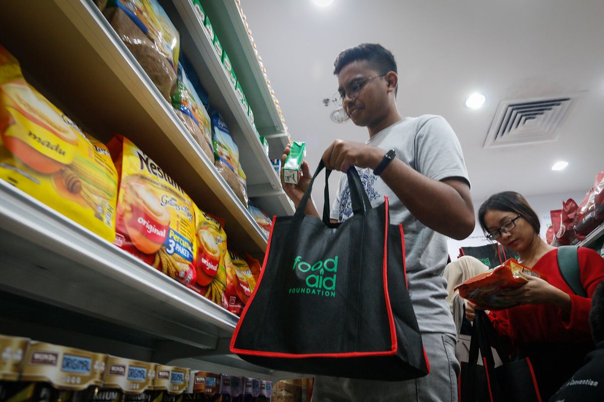 Food Bank Siswa ringan beban belanja siswa
