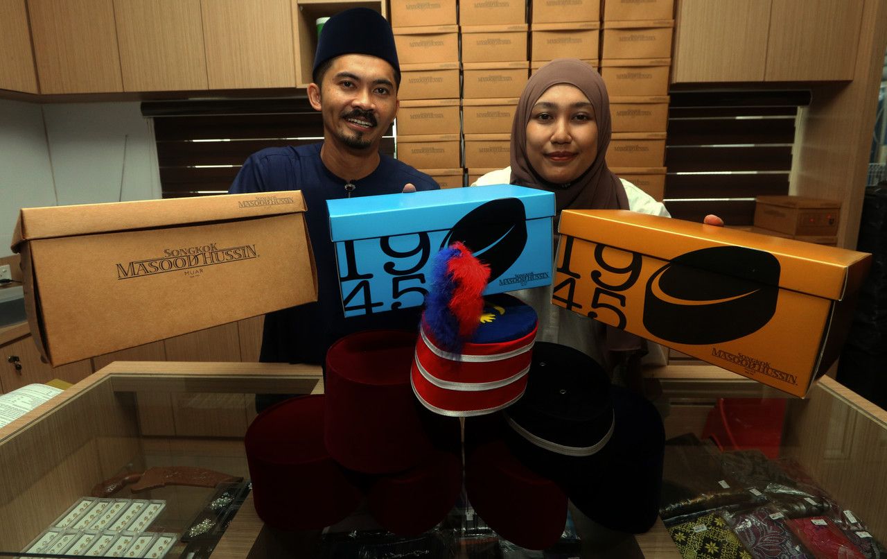'Songkok Masood' jadi pilihan 1 Syawal