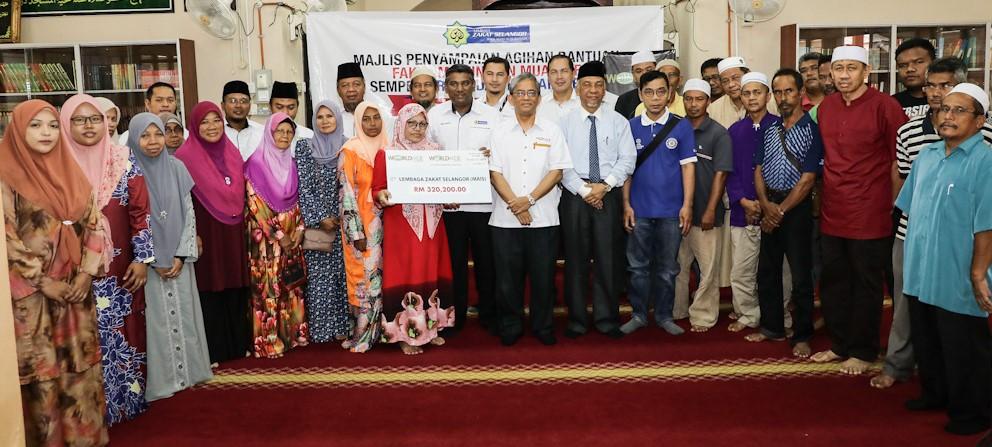 Worldwide agih RM320,200 bantu 594 asnaf fakir di Selangor