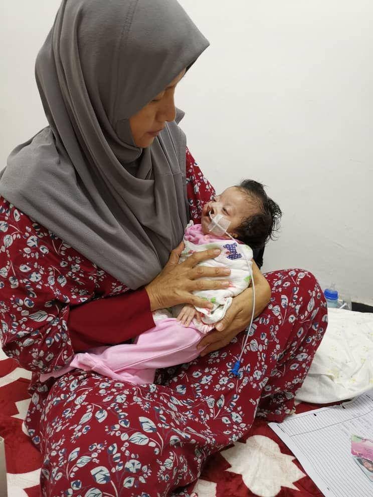 Bayi tiga bulan tiada lelangit dibantu LZS