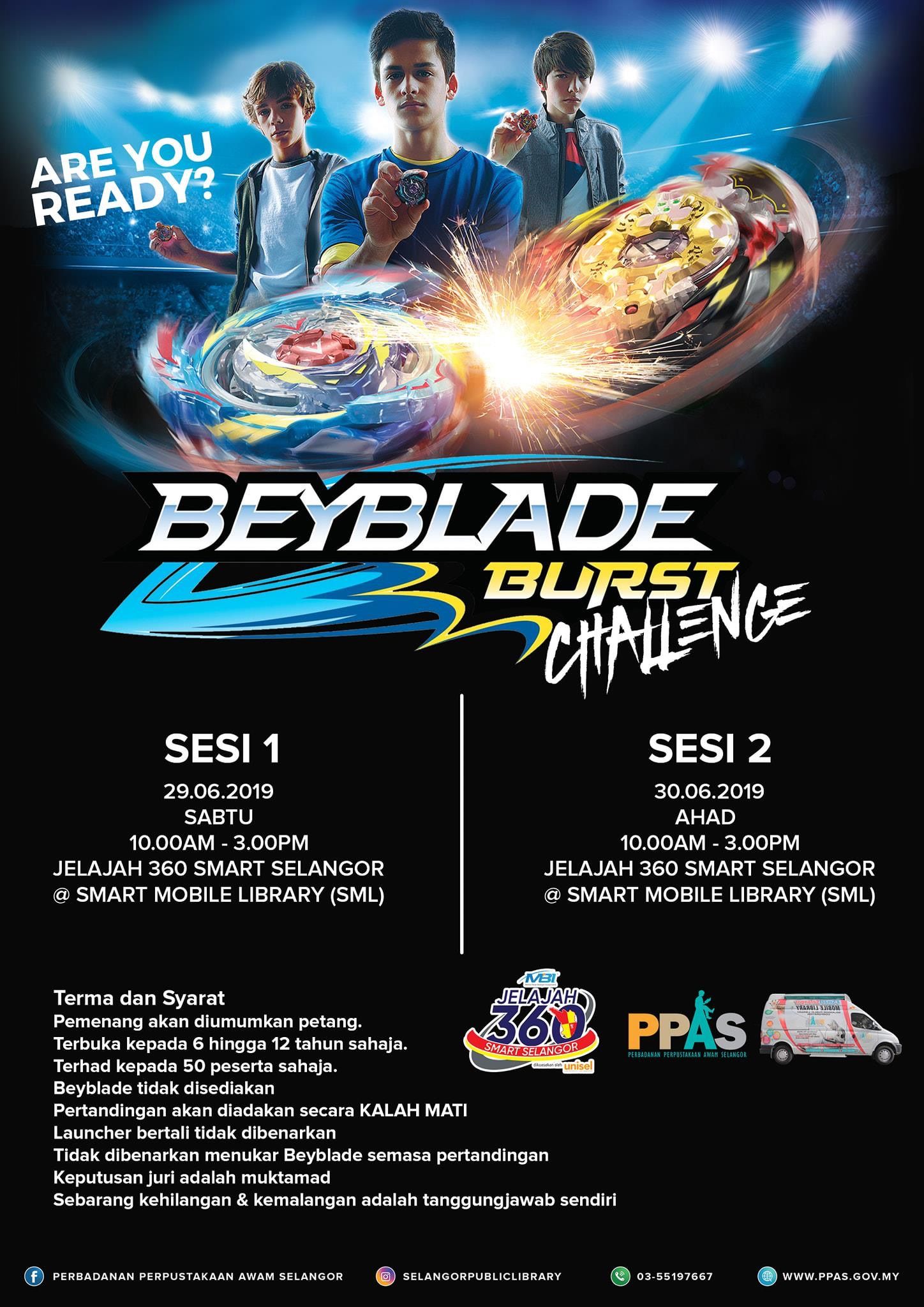 ஸ்டேடியம் காஜாங்கில் சிறார்களுக்கான நவீன பம்பரப் போட்டி